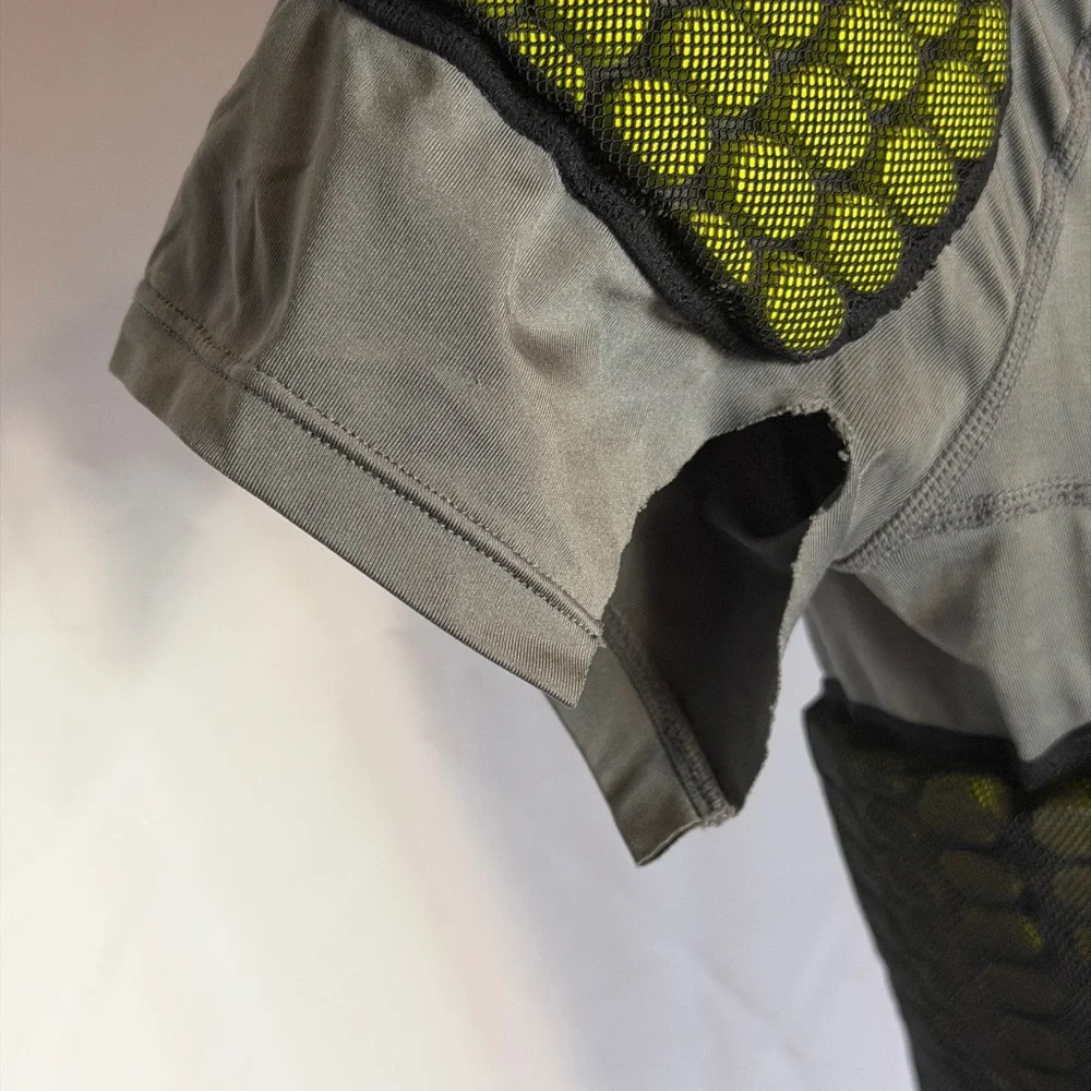 Nike Kids Gray‎ and Lime Green Performance Jersey